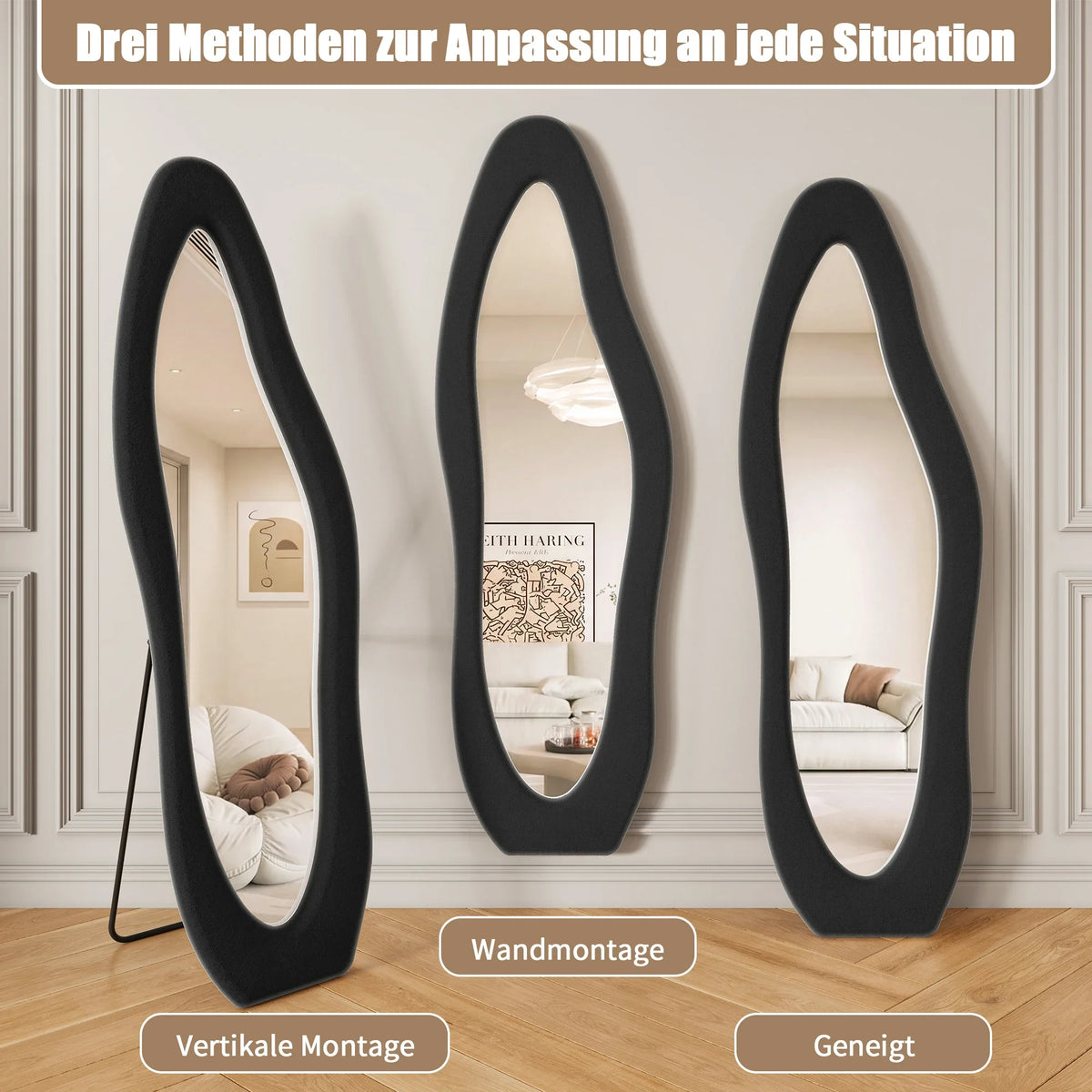 Miroir Périphérique Incurvé