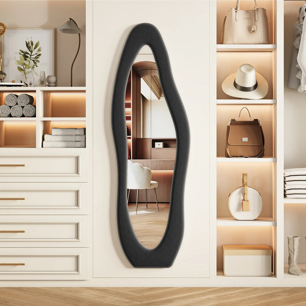 Miroir Périphérique Incurvé
