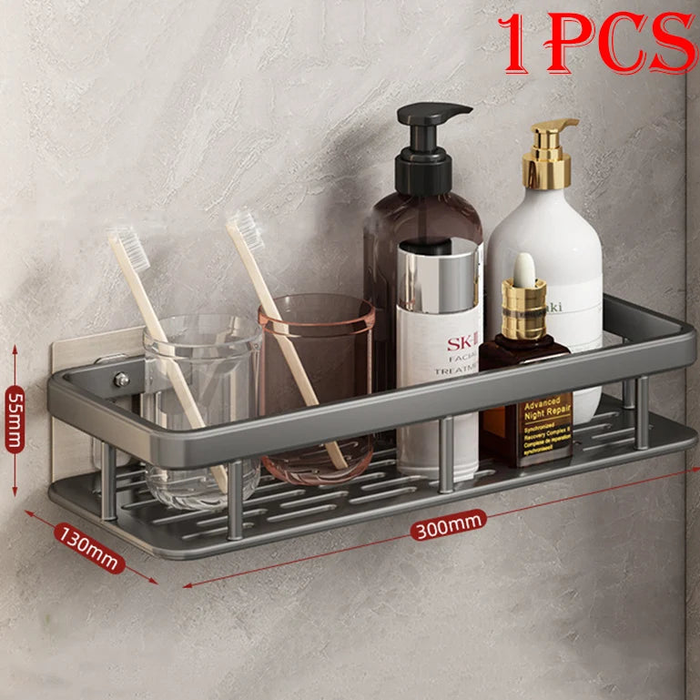 Étagère de rangement murale salle de bain