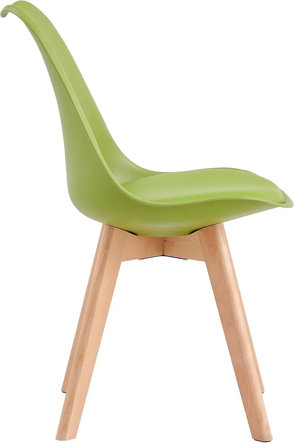 Chaises de salle à manger Mcc Direct (lot de 4), chaises de cuisine, chaises de bureau, chaise coque de designer "Eva" disponible en 7 couleurs tendance