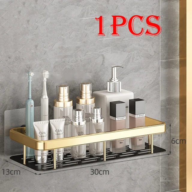 Étagère de rangement murale salle de bain