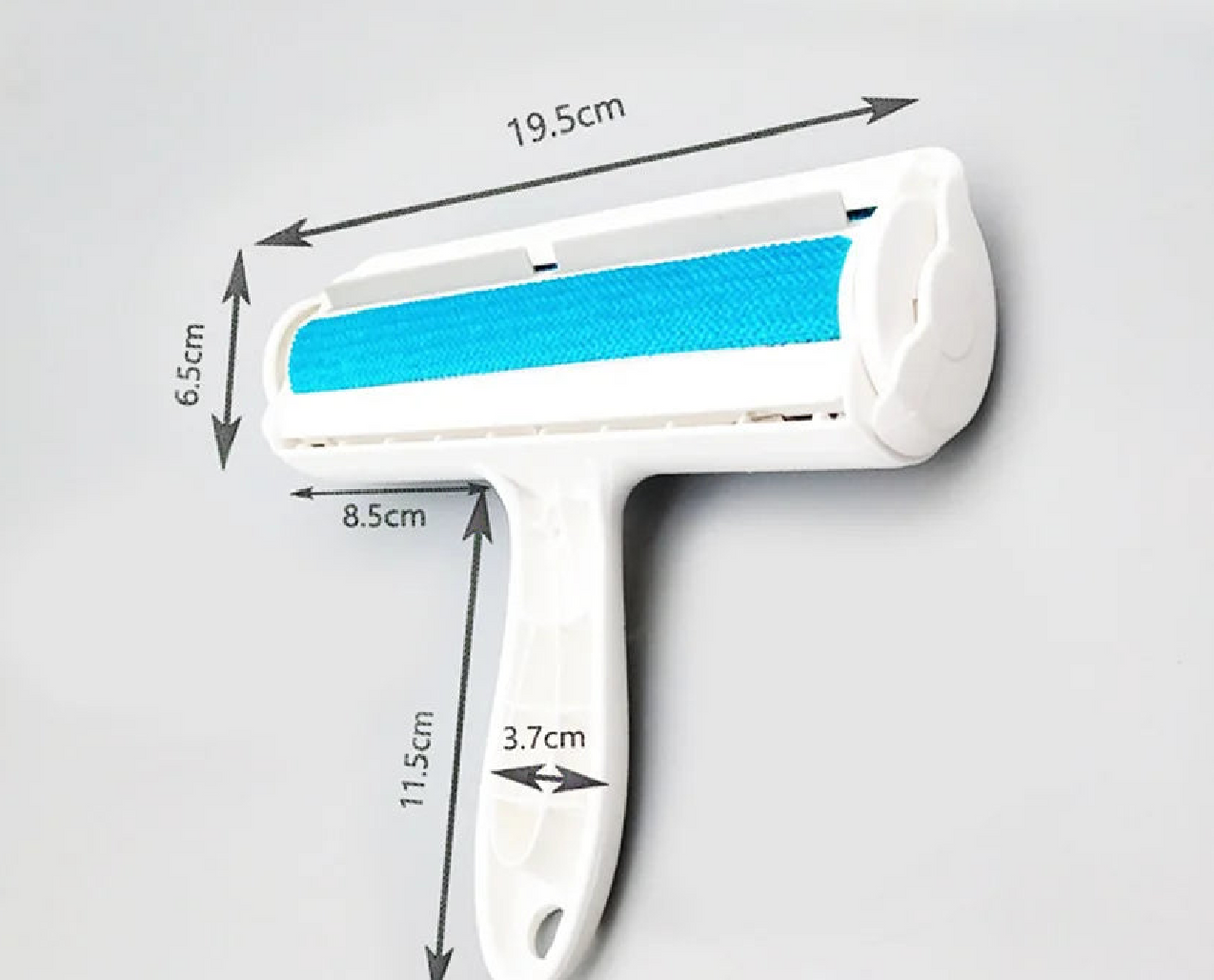 Rouleau et brosse de nettoyage anti-poils d'animaux