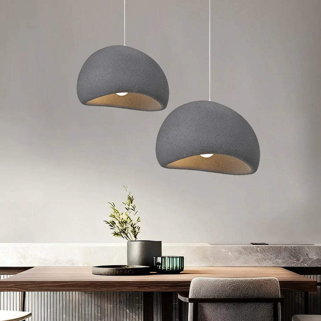 Modern LED Nordic Wabi Sabi Pendant Light - Ceiling Chandeliers Hanging Lamp for Living Room Dining Bedroom Bar Home Decor