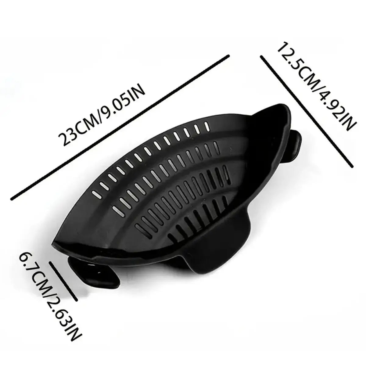 Passoire 1 pièce, passoire pour casseroles, passoire adaptable à clipser pour casseroles, poêles et bols, passoire de cuisine