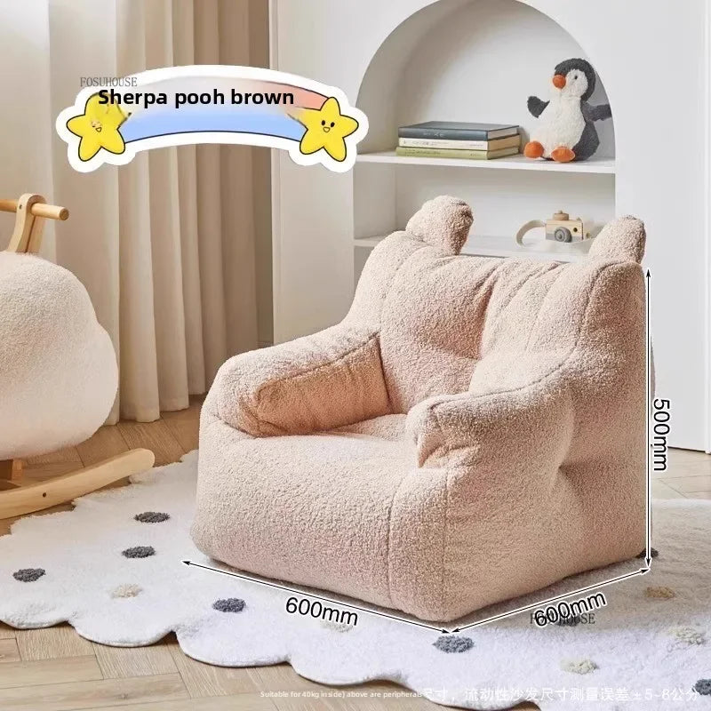 Canapé poire confortable en tissu, fauteuil inclinable moderne, meuble de salon, canapé pliable pour chambre, assise relaxante et douillette pour la décoration intérieure
