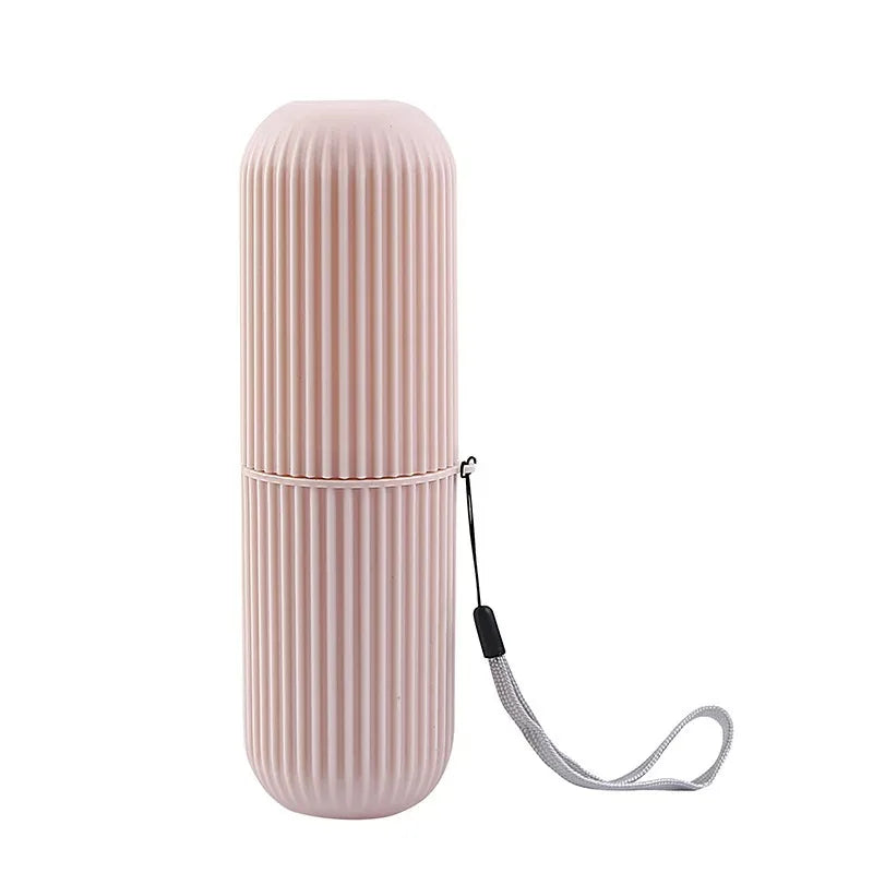 Étui de protection portable pour brosse à dents et dentifrice -