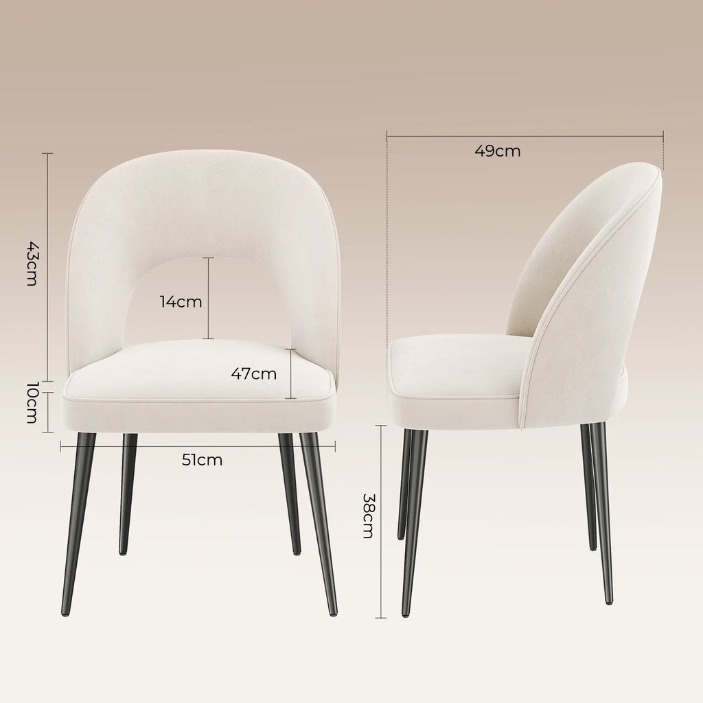 Chaises de salle à manger (lot de 2) modernes et simples pour la maison, chaises et table à manger, tabouret de relaxation, chaises à dossier pour hôtel et restaurant, meubles