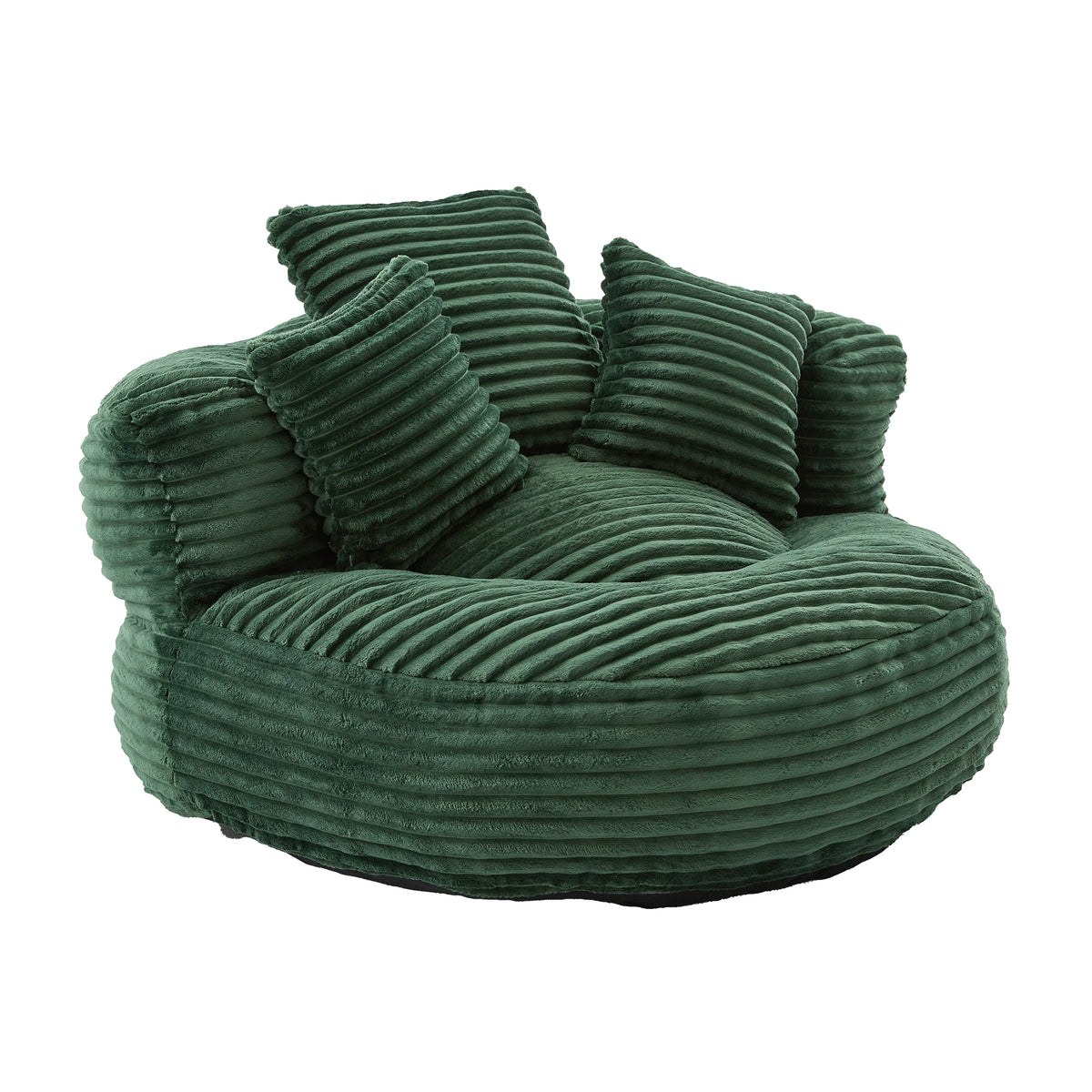 Fauteuil relax / canapé d'appoint pour chambre, solide et confortable, fauteuil à dossier haut avec poches de rangement, fauteuil canapé individuel pour le jeu vidéo, fauteuil poire pour le bureau