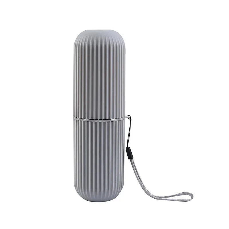 Étui de protection portable pour brosse à dents et dentifrice -