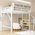 Lit Mezzanine 140x200 cm en Métal