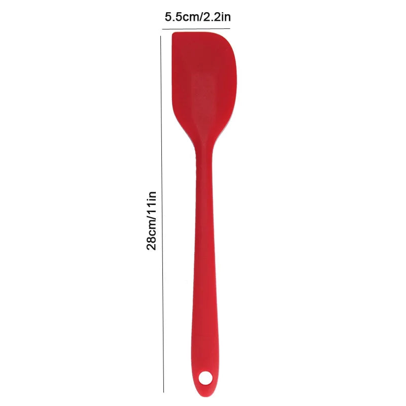 Spatule à crème en silicone, spatule à beurre anti-adhésive, ustensiles de cuisson thermorésistants pour la cuisine, outils de pâtisserie DIY pour gâteaux