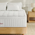 Matelas à ressorts ensachés 30 cm résistant et durable, haute fermeté avec support ergonomique 7 zones, certifié Oeko-Tex, disponible en 140x190 / 140x200 / 160x200 cm