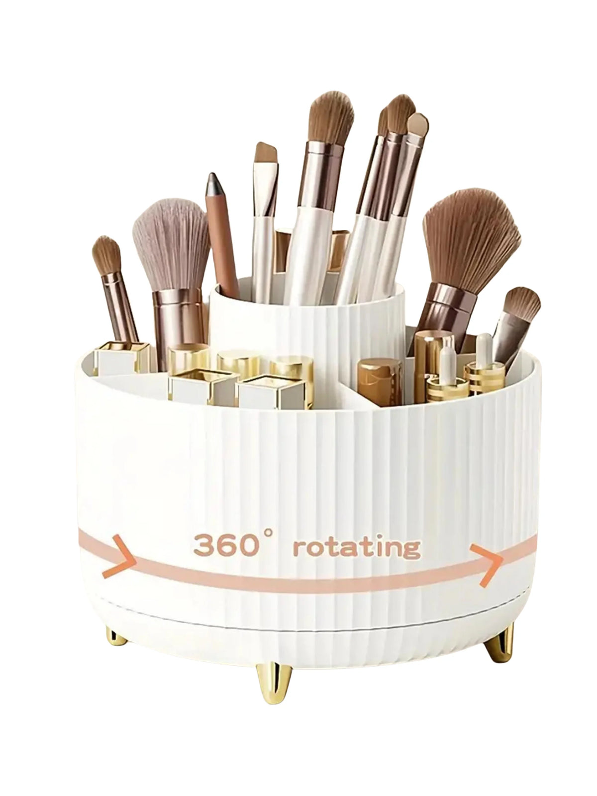 Organisateur de maquillage rotatif 360°