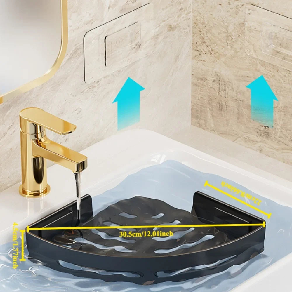 Étagère de rangement de salle de bain