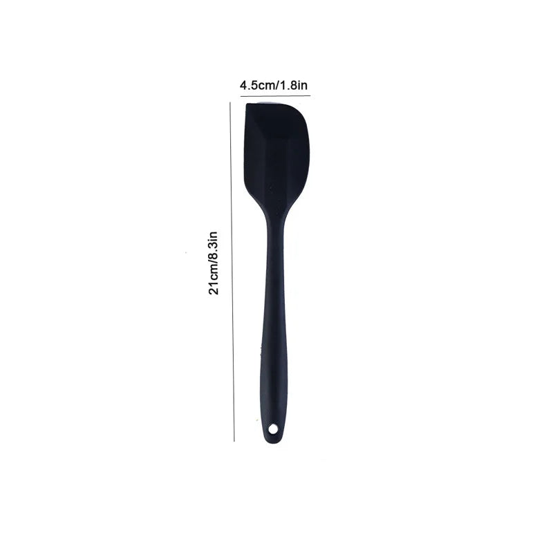Spatule à crème en silicone, spatule à beurre anti-adhésive, ustensiles de cuisson thermorésistants pour la cuisine, outils de pâtisserie DIY pour gâteaux