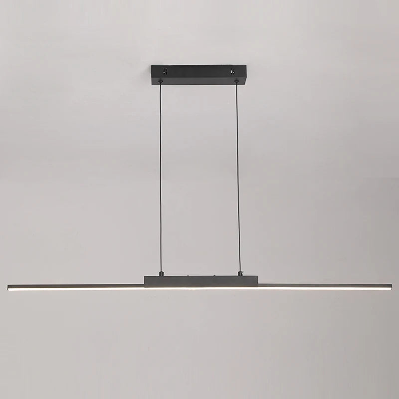 Luminaires de pièce pour cuisine - Grand lustre allongé, suspension pour salon et éclairage de décoration intérieure