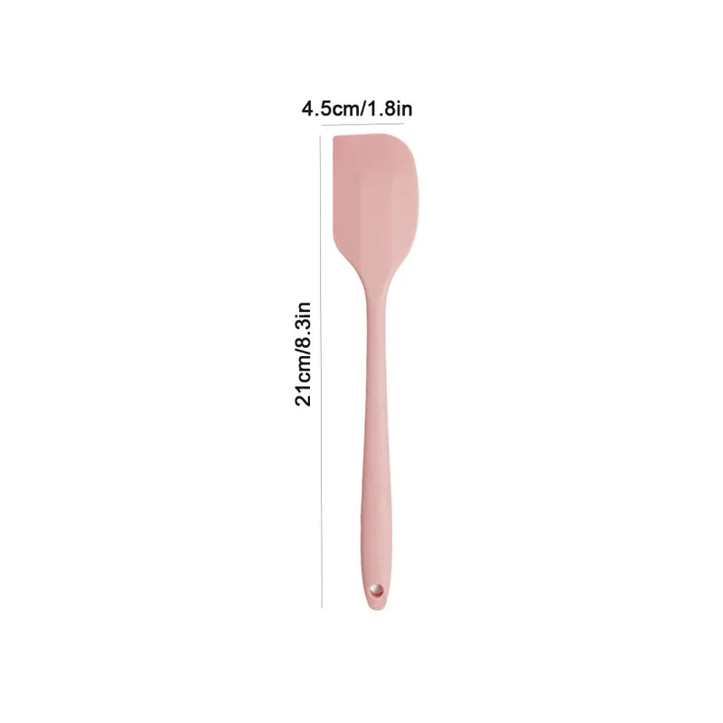 Spatule à crème en silicone, spatule à beurre anti-adhésive, ustensiles de cuisson thermorésistants pour la cuisine, outils de pâtisserie DIY pour gâteaux
