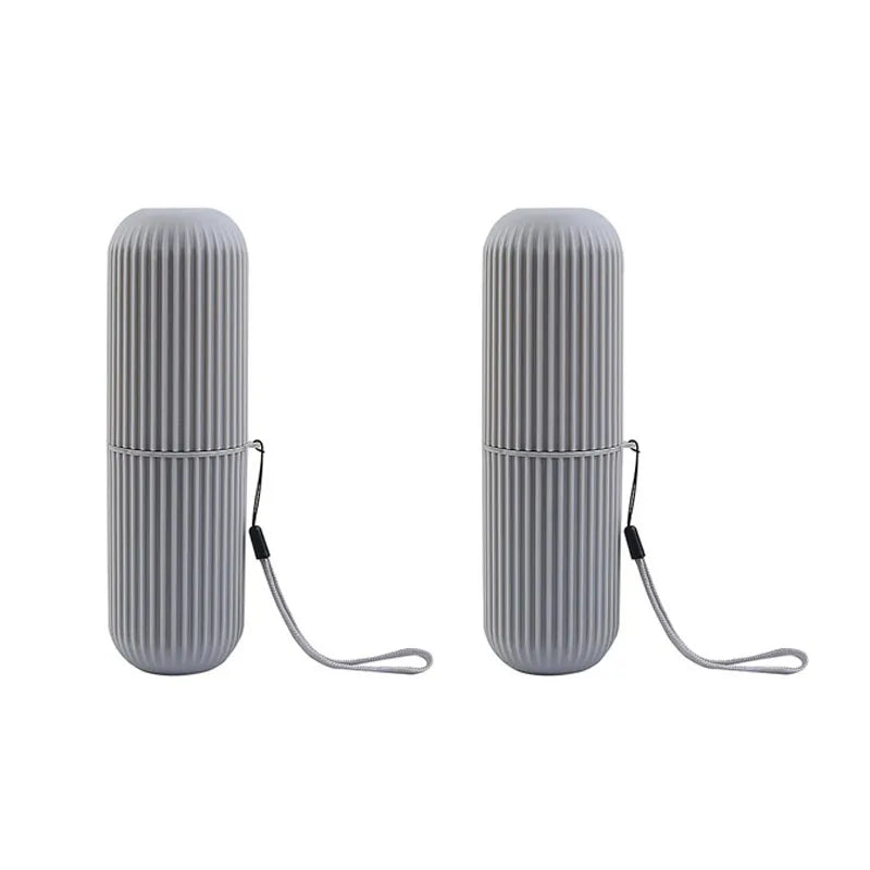Étui de protection portable pour brosse à dents et dentifrice -