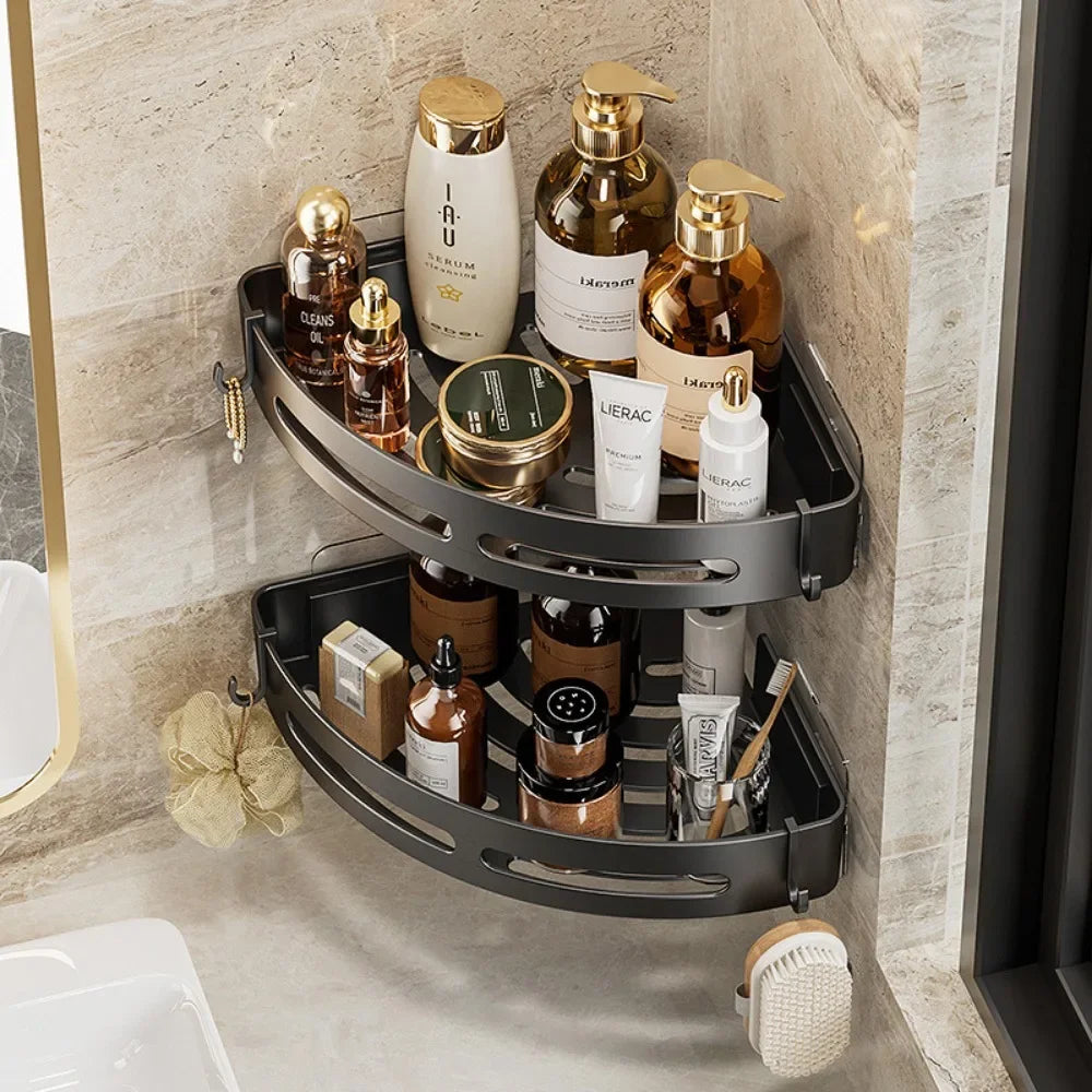 Étagère de rangement de salle de bain