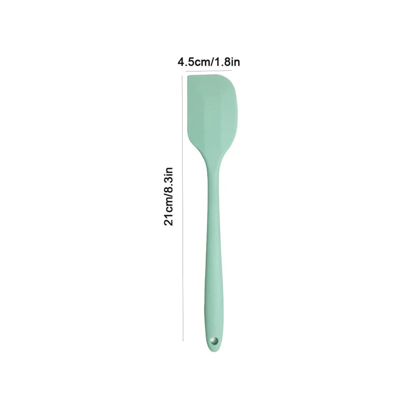 Spatule à crème en silicone, spatule à beurre anti-adhésive, ustensiles de cuisson thermorésistants pour la cuisine, outils de pâtisserie DIY pour gâteaux