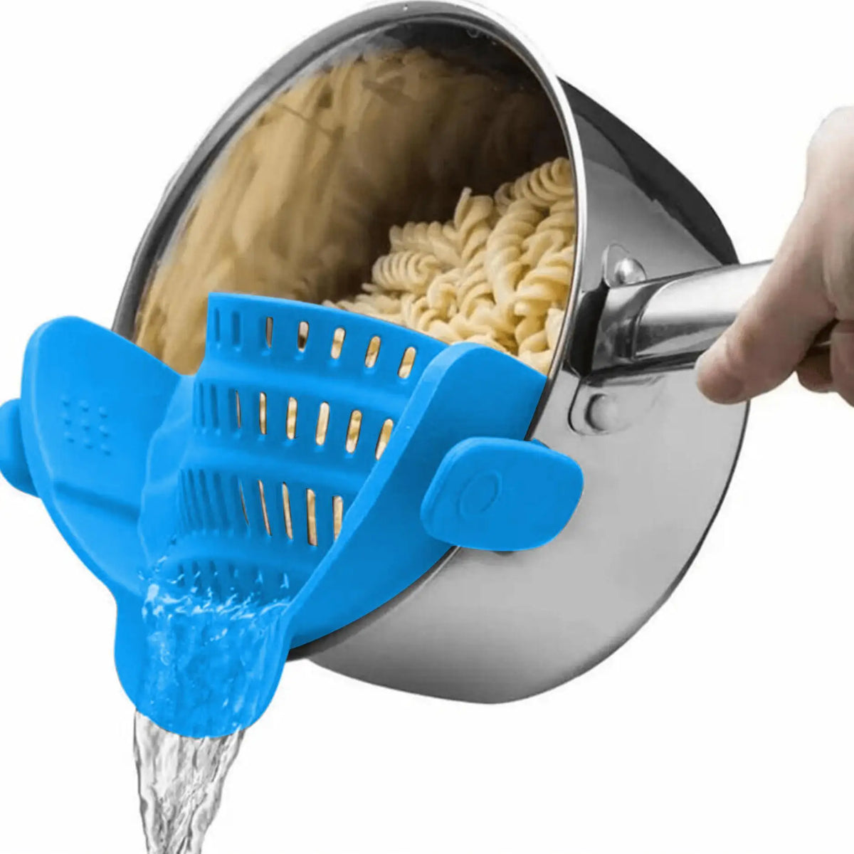 Passoire 1 pièce, passoire pour casseroles, passoire adaptable à clipser pour casseroles, poêles et bols, passoire de cuisine