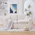 Canapé moderne et minimaliste en tissu, doux et confortable, équipé de coussins, style nordique, adapté pour le salon et la chambre