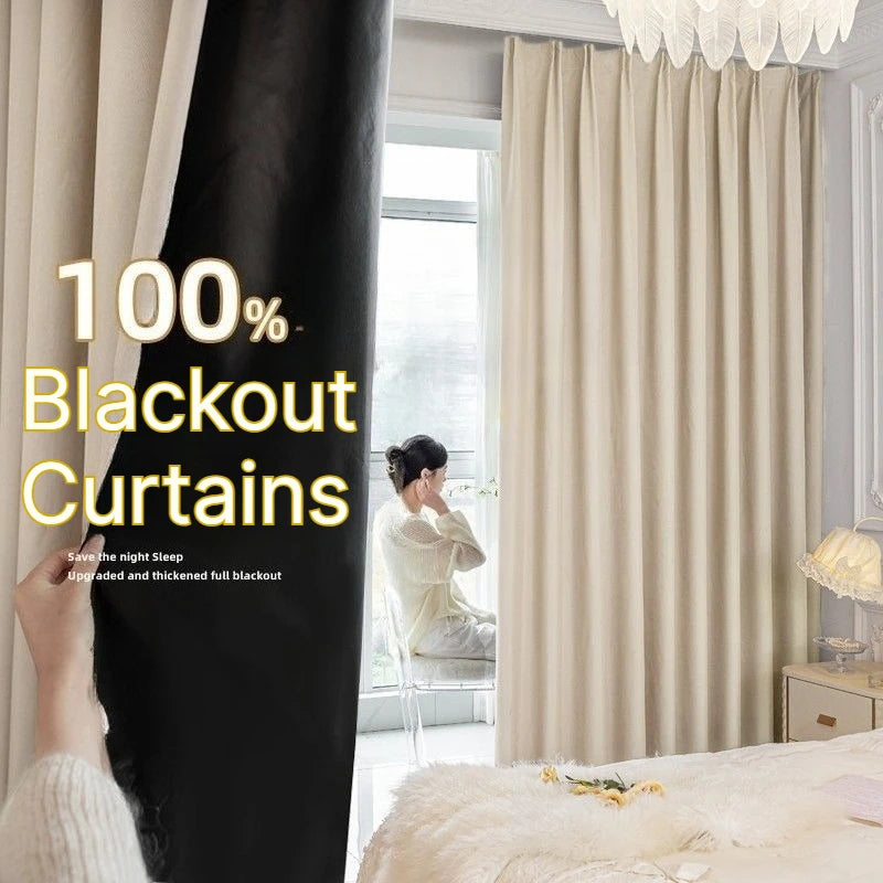 1 panneau de rideau occultant 100% avec isolation thermique et séparation de pièce, avec doublure thermique pour salon, salle à manger, chambre – protège l'intimité