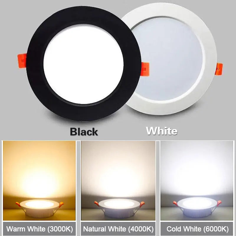 Lot de 10 Spots LED Encastrables en Aluminium