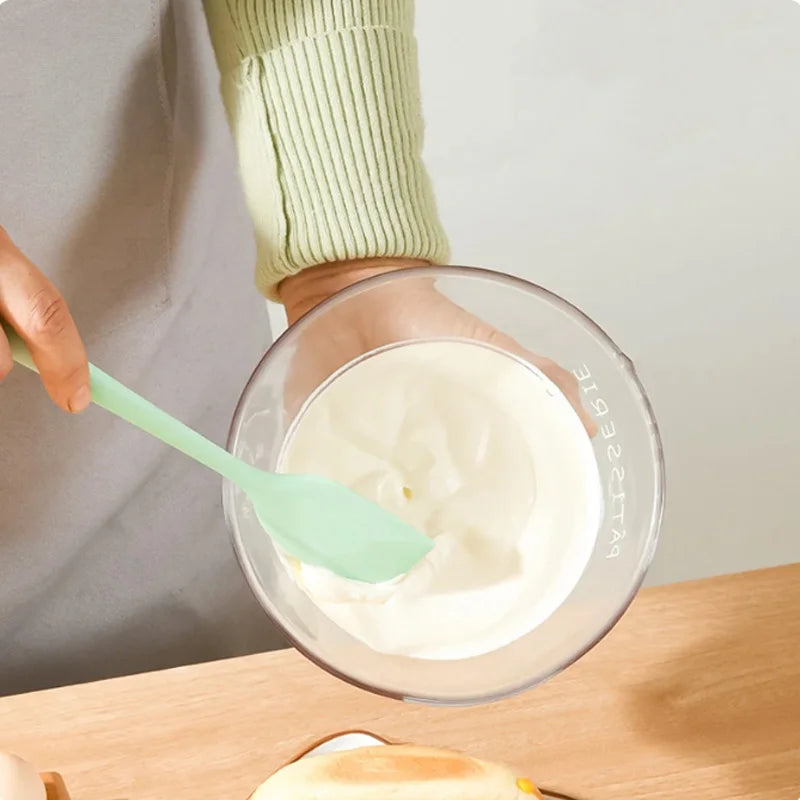 Spatule à crème en silicone, spatule à beurre anti-adhésive, ustensiles de cuisson thermorésistants pour la cuisine, outils de pâtisserie DIY pour gâteaux