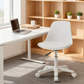 Chaise de bureau pivotante à 360°, fauteuil de bureau ajustable au design moderne avec assise confortable et roulettes fluides