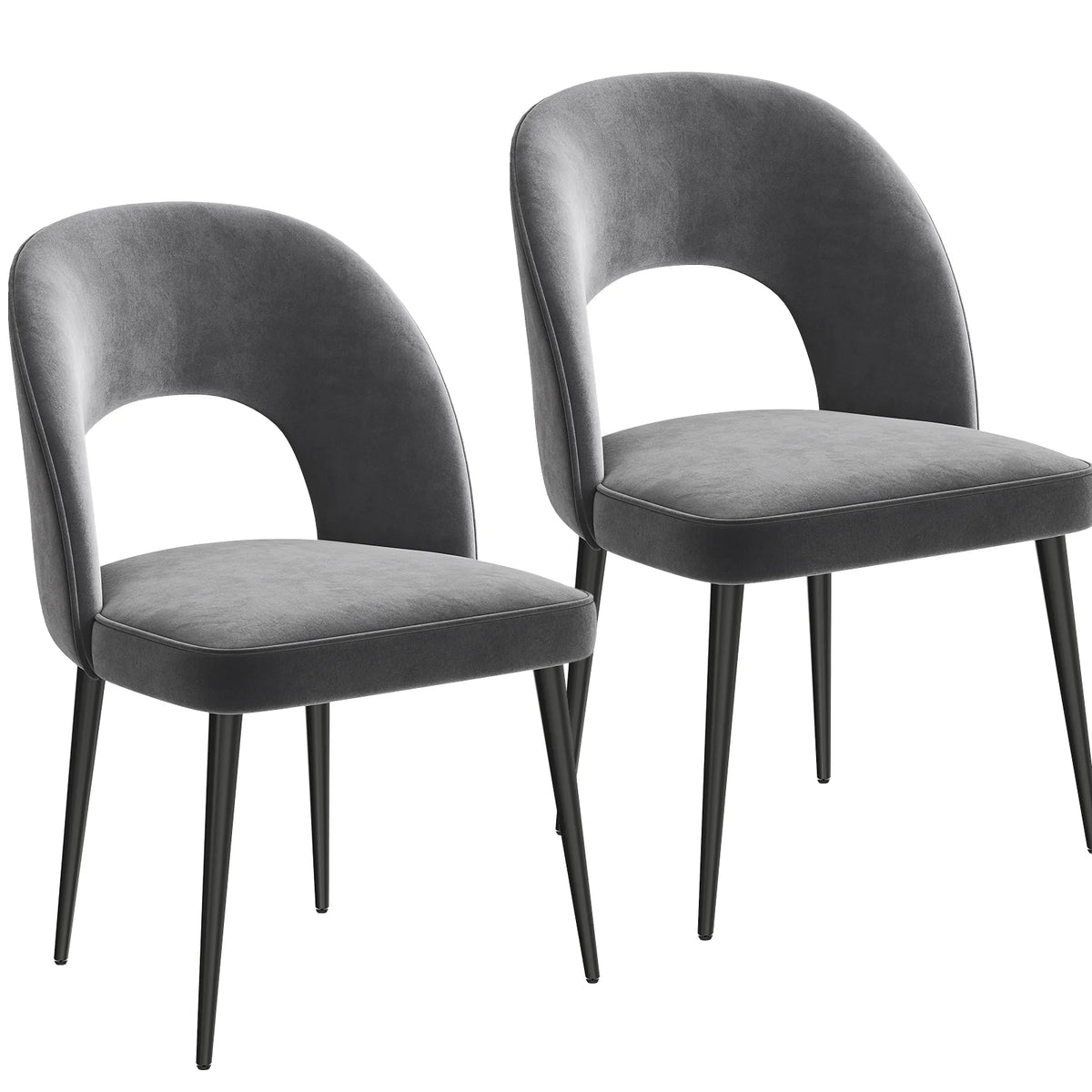 Chaises de salle à manger (lot de 2) modernes et simples pour la maison, chaises et table à manger, tabouret de relaxation, chaises à dossier pour hôtel et restaurant, meubles