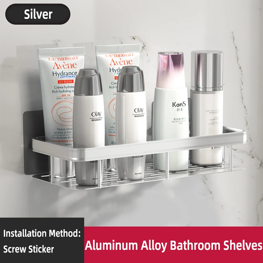 Étagère de rangement murale salle de bain