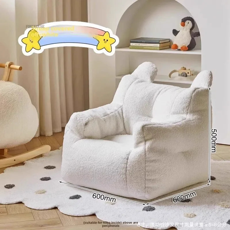 Canapé poire confortable en tissu, fauteuil inclinable moderne, meuble de salon, canapé pliable pour chambre, assise relaxante et douillette pour la décoration intérieure