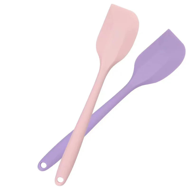 Spatule à crème en silicone, spatule à beurre anti-adhésive, ustensiles de cuisson thermorésistants pour la cuisine, outils de pâtisserie DIY pour gâteaux