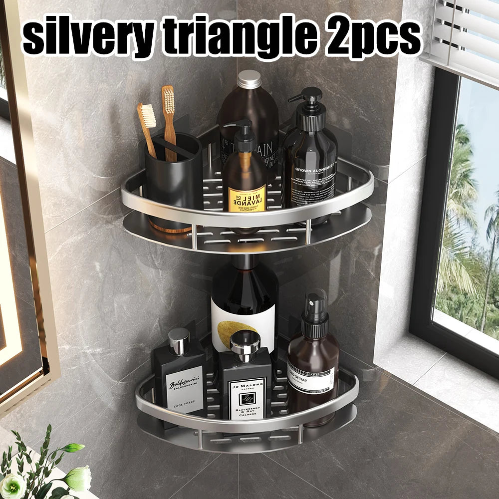 Étagère de rangement murale salle de bain