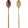 Cuillère en bois pour soupe 2 pièces, vaisselle et ustensiles de cuisine, outils de cuisson écologiques, cuillère à soupe et à cuisiner