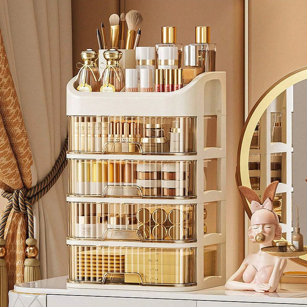 Boîte de Rangement Multi-Niveaux pour Cosmétiques