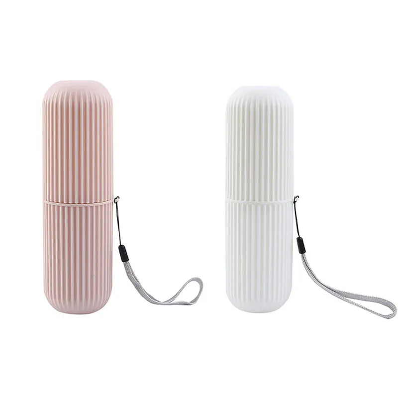 Étui de protection portable pour brosse à dents et dentifrice -
