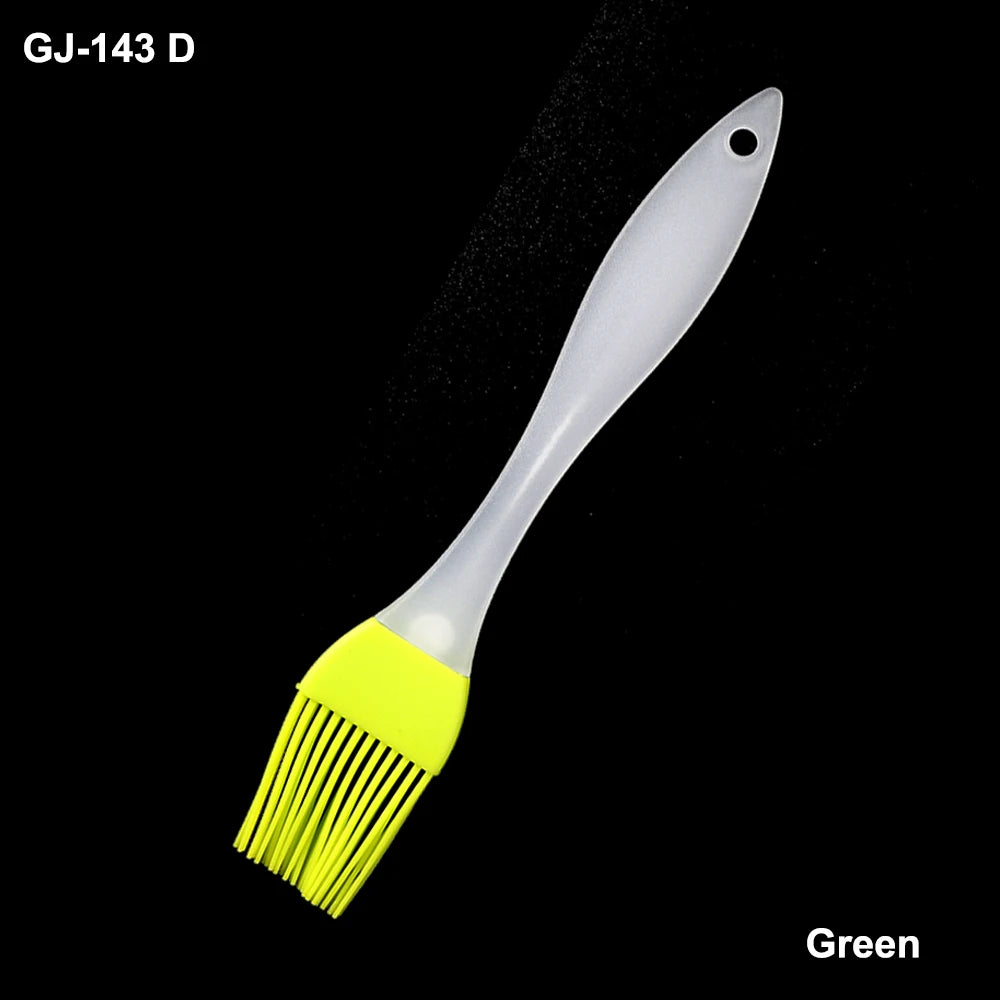 Pinceau en silicone alimentaire 7 couleurs pour badigeonner, barbecue, cuisson au four, pain, pâtisserie et huile – Ustensile de cuisine haute température