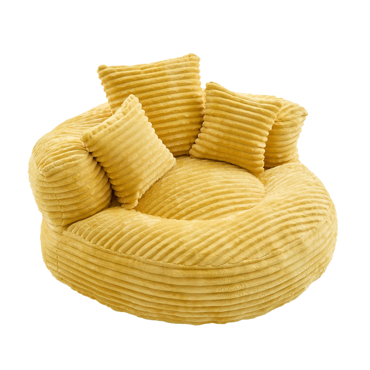 Fauteuil relax / canapé d'appoint pour chambre, solide et confortable, fauteuil à dossier haut avec poches de rangement, fauteuil canapé individuel pour le jeu vidéo, fauteuil poire pour le bureau