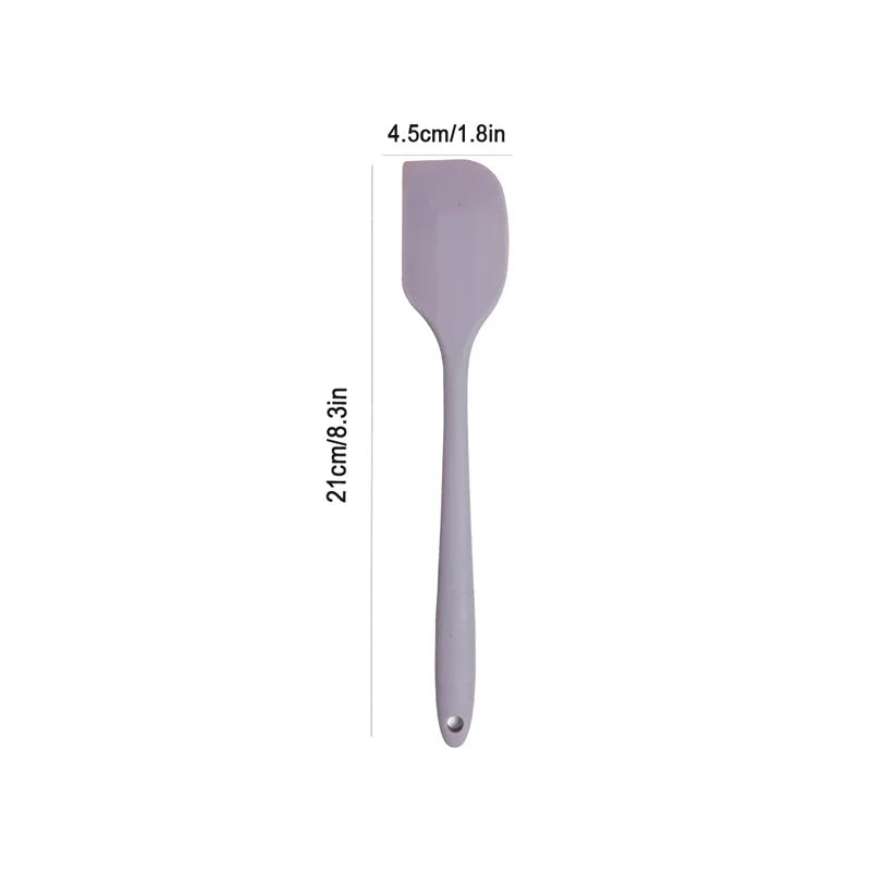 Spatule à crème en silicone, spatule à beurre anti-adhésive, ustensiles de cuisson thermorésistants pour la cuisine, outils de pâtisserie DIY pour gâteaux