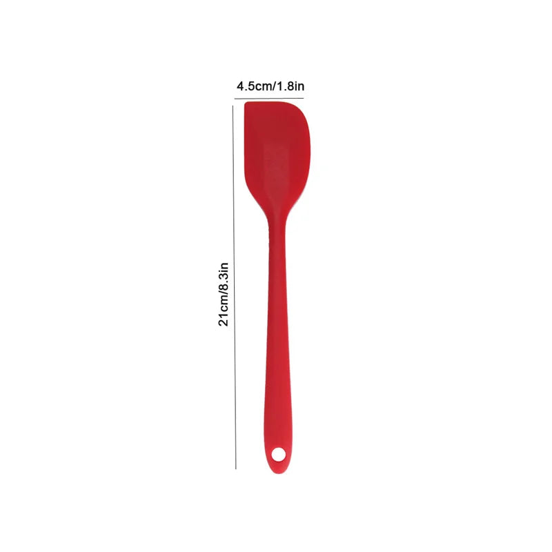 Spatule à crème en silicone, spatule à beurre anti-adhésive, ustensiles de cuisson thermorésistants pour la cuisine, outils de pâtisserie DIY pour gâteaux