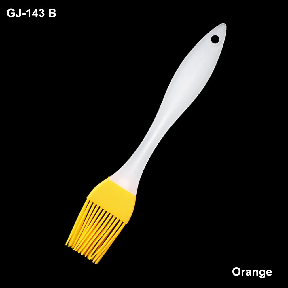 Pinceau en silicone alimentaire 7 couleurs pour badigeonner, barbecue, cuisson au four, pain, pâtisserie et huile – Ustensile de cuisine haute température