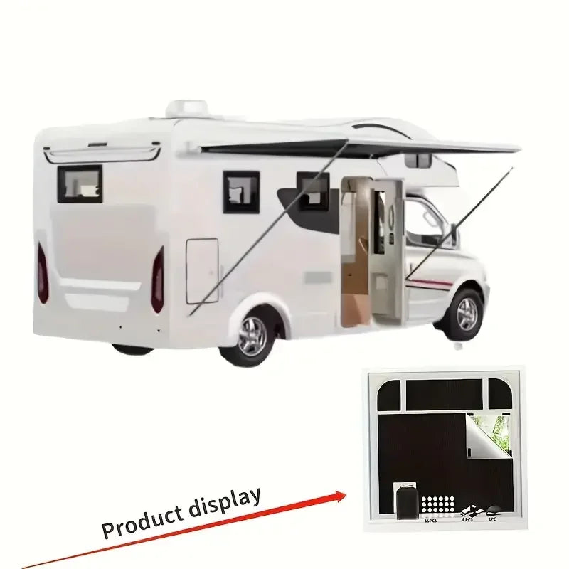 Rideau occultant 95–98 % portable et amovible pour voyage (à découper soi-même), tissu occultant effet noir complet, stores de fenêtre autoadhésifs