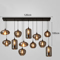 Lustre suspendu LED moderne en forme d'anneau pour décoration d'intérieur, suspension lumineuse pour salon et salle à manger