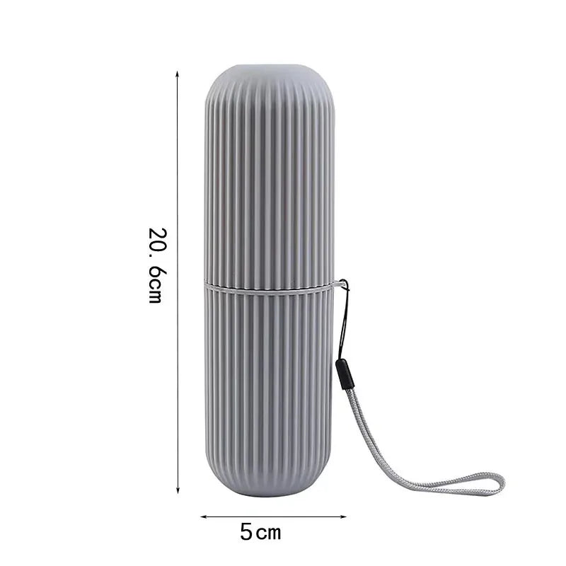Étui de protection portable pour brosse à dents et dentifrice -