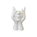 1PC Creative Human Body Art Styling Office Supplies Desktop Multifunctional Storage Pen Holder Makeup Brush Holder Decoration