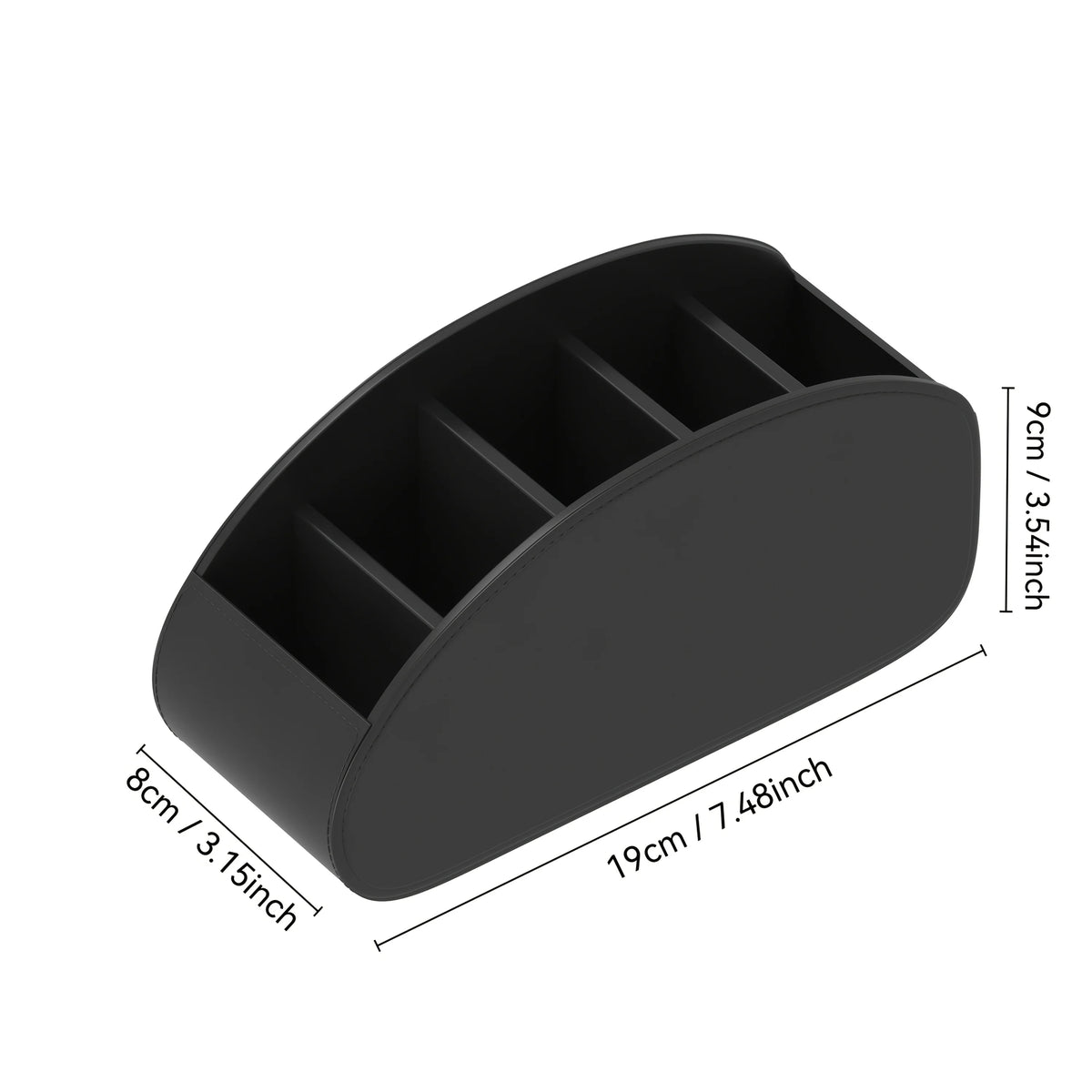 Support de télécommandes - Organiseur de rangement vide-poche pour TV, lecteurs multimédias, stylos - Organiseur gain de place pour bureau et table de chevet