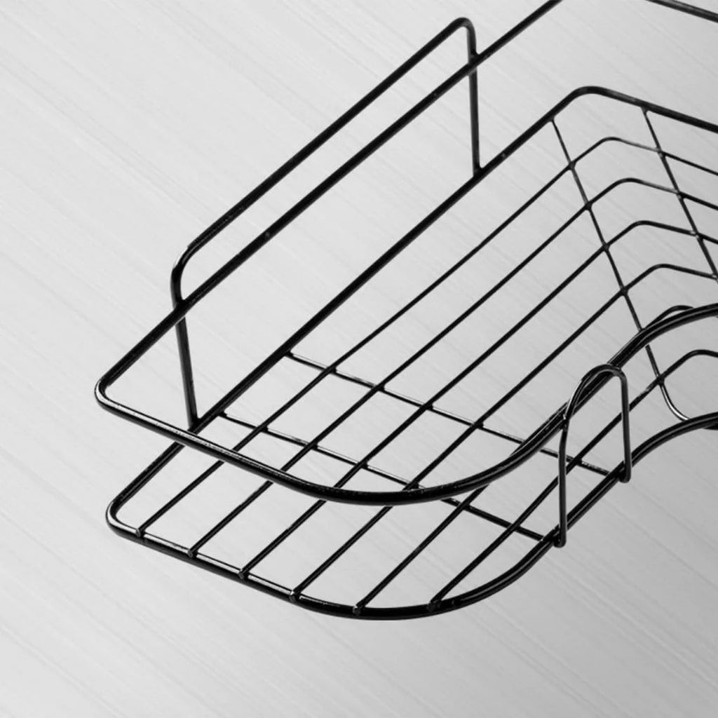 Étagère de salle de bain, serviteur de douche d'angle, rangement triangulaire sans perçage pour cuisine et salle de bain, étagère de douche, support de rangement pour shampooing