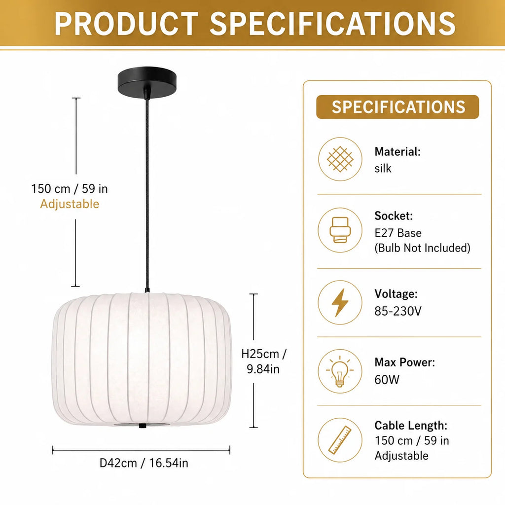 Lustre pendant élégant